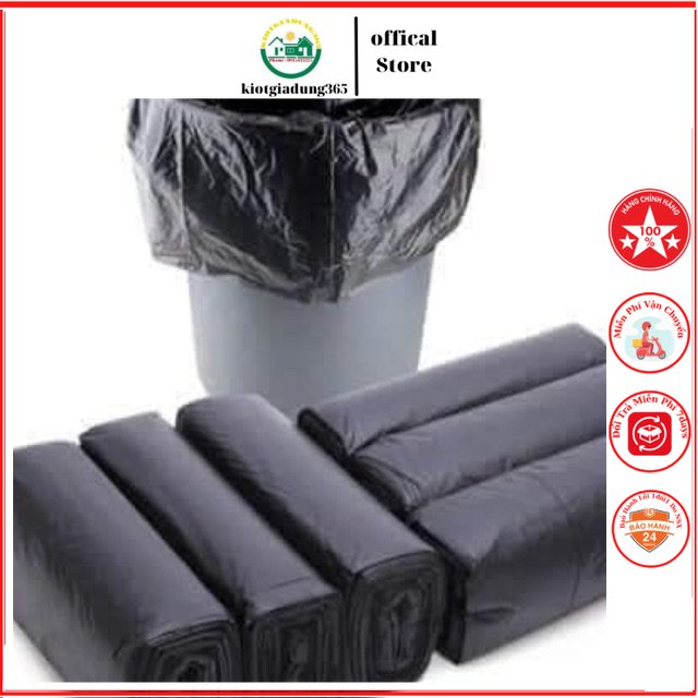 Sét 3 cuộn túi đựng rác tự phân huỷ hàng việt nam