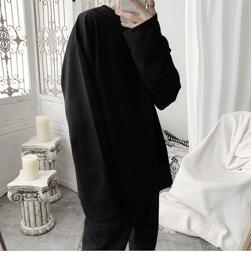 Áo thun Tay dài Sleeves BLACK and WHITE Basic Unisex
