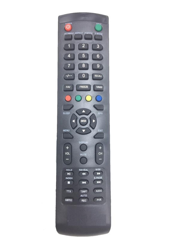 Bảng giá Remote điều khiển tivi ASANZO LCD đen dài