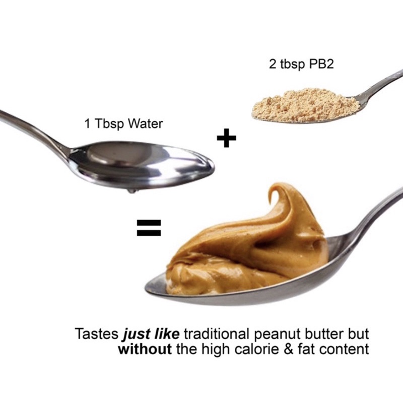 Bột đậu phộng PB2 (vegan,eat clean, gymer, ăn kiêng)