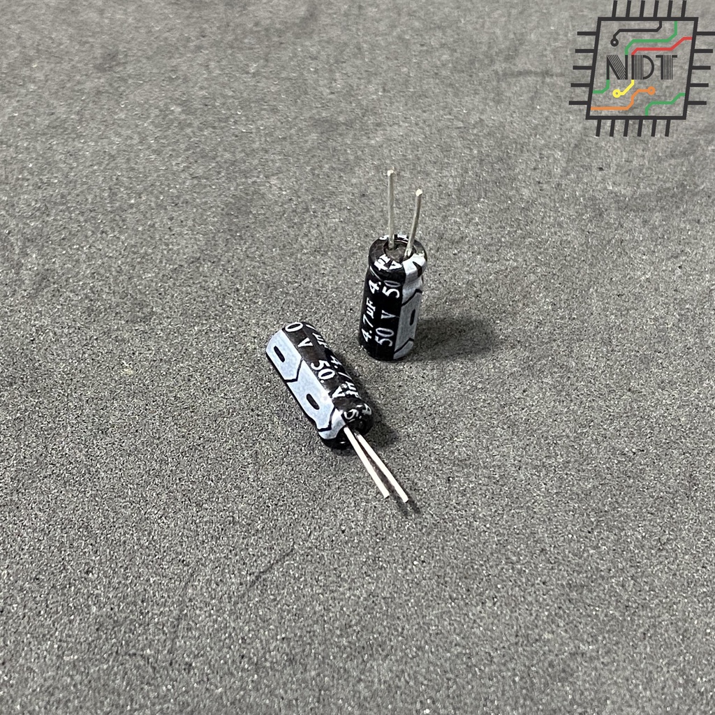 Combo 10 Chiếc Tụ Hóa 4.7uF 50V