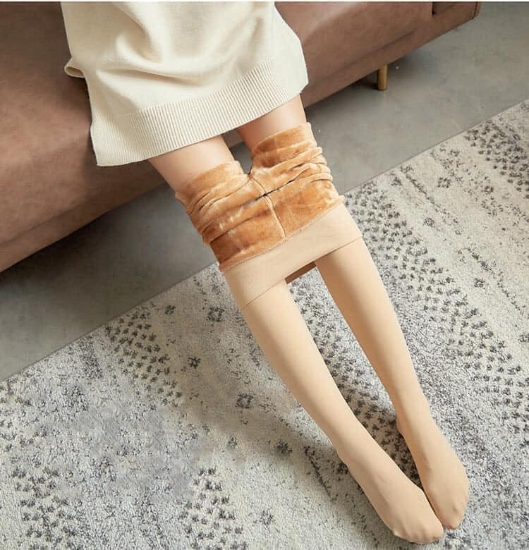 Quần tất nữ lót lông cực ấm cho mùa đông, huyền trang 1995