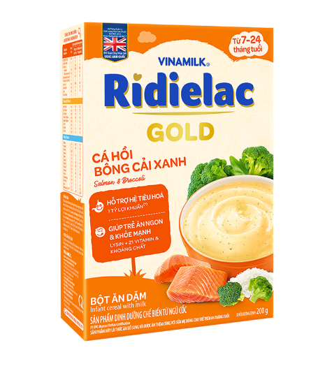 Bột ăn dặm Ridielac Gold
