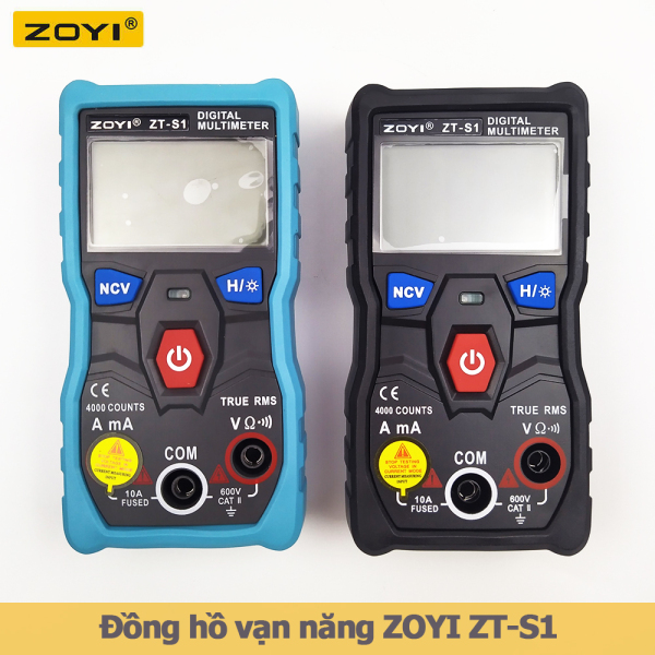 Đồng hồ vạn năng điện tử ZOYI ZT-S1 đồng hồ đa năng kỹ thuật số màn hình LCD