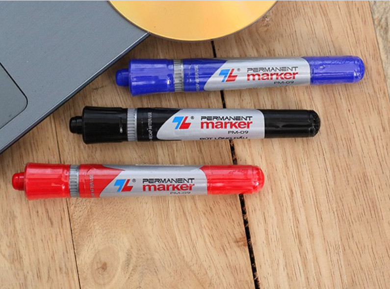 Combo 2 Bút Lông Dầu Thiên Long PM09 - Chính Hãng