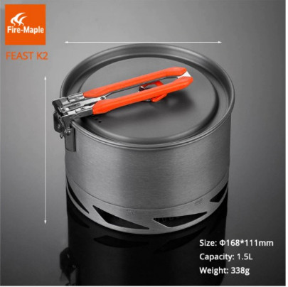 Nồi nhôm 1,5L Fire Maple FEAST K2