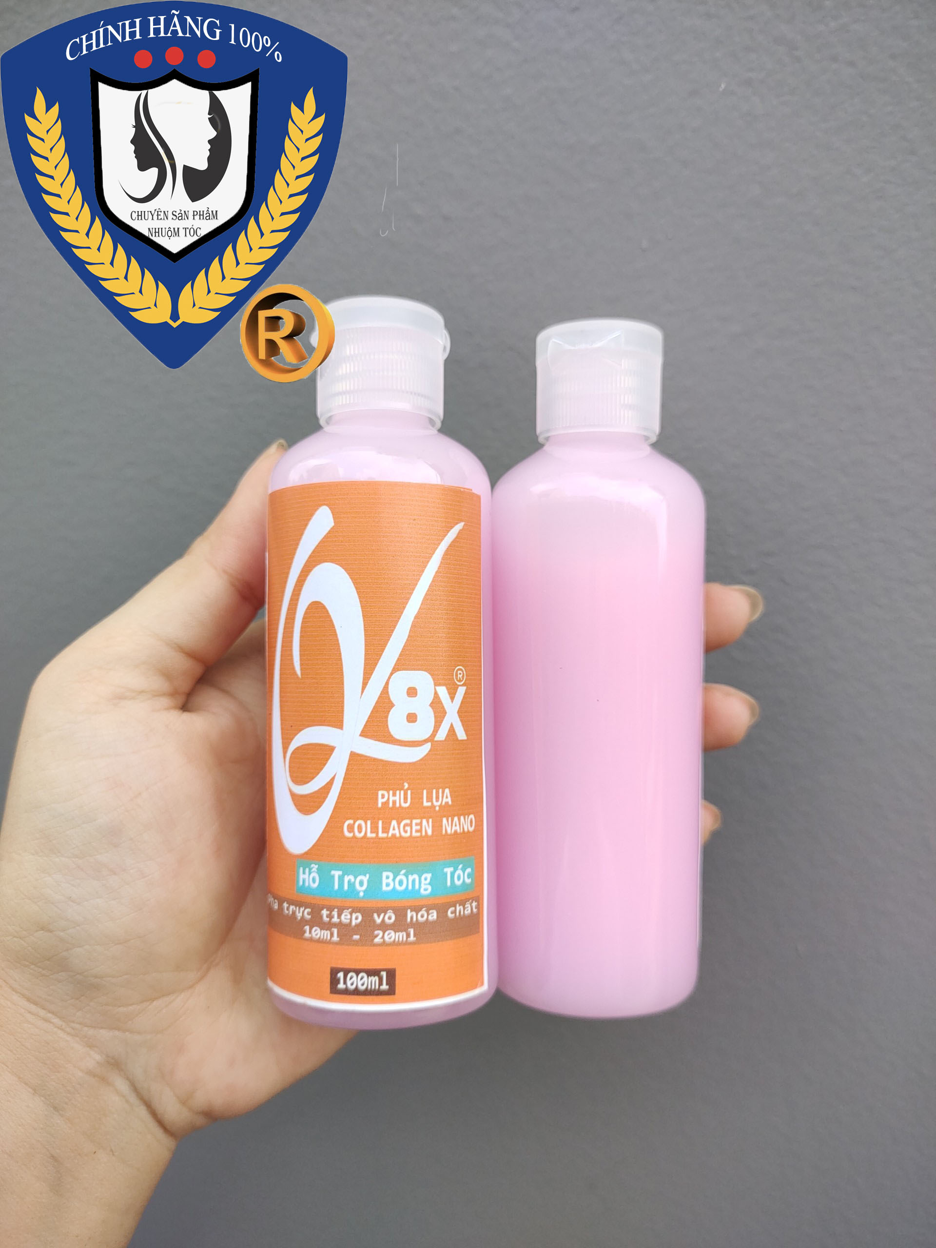 PHỦ LỤA COLLAGEN TƠ TẰM CHO TÓC HƯ TỔN NANO SILK CHAI  100ml