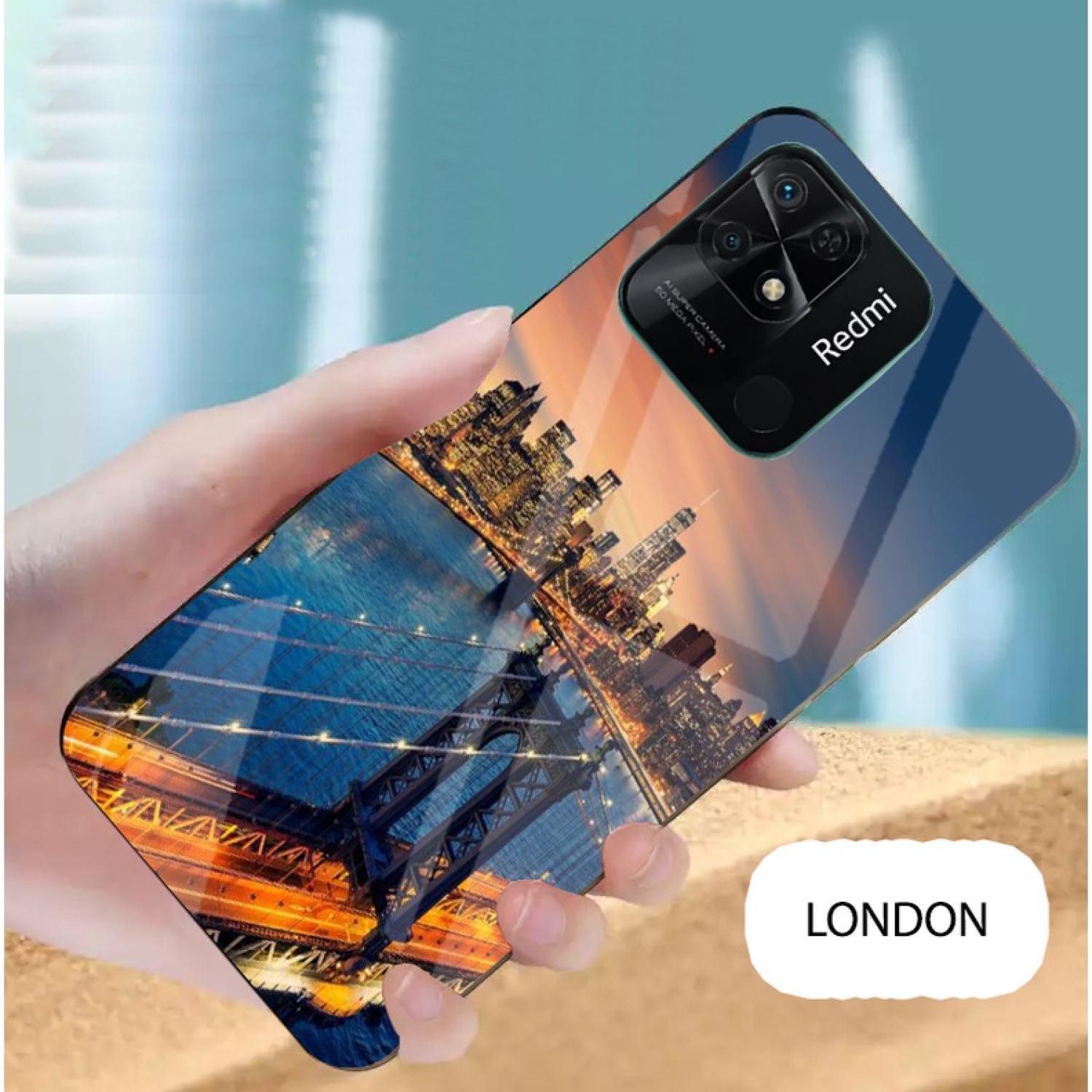 Ốp kính cường lực REDMI 10C Cao Cấp