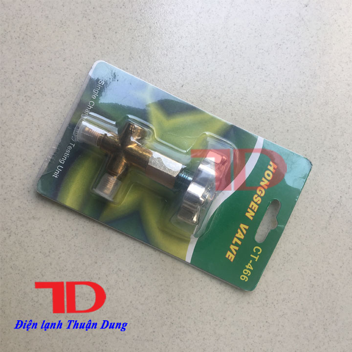 Tay vặn van đồng hồ sạc gas thay thế