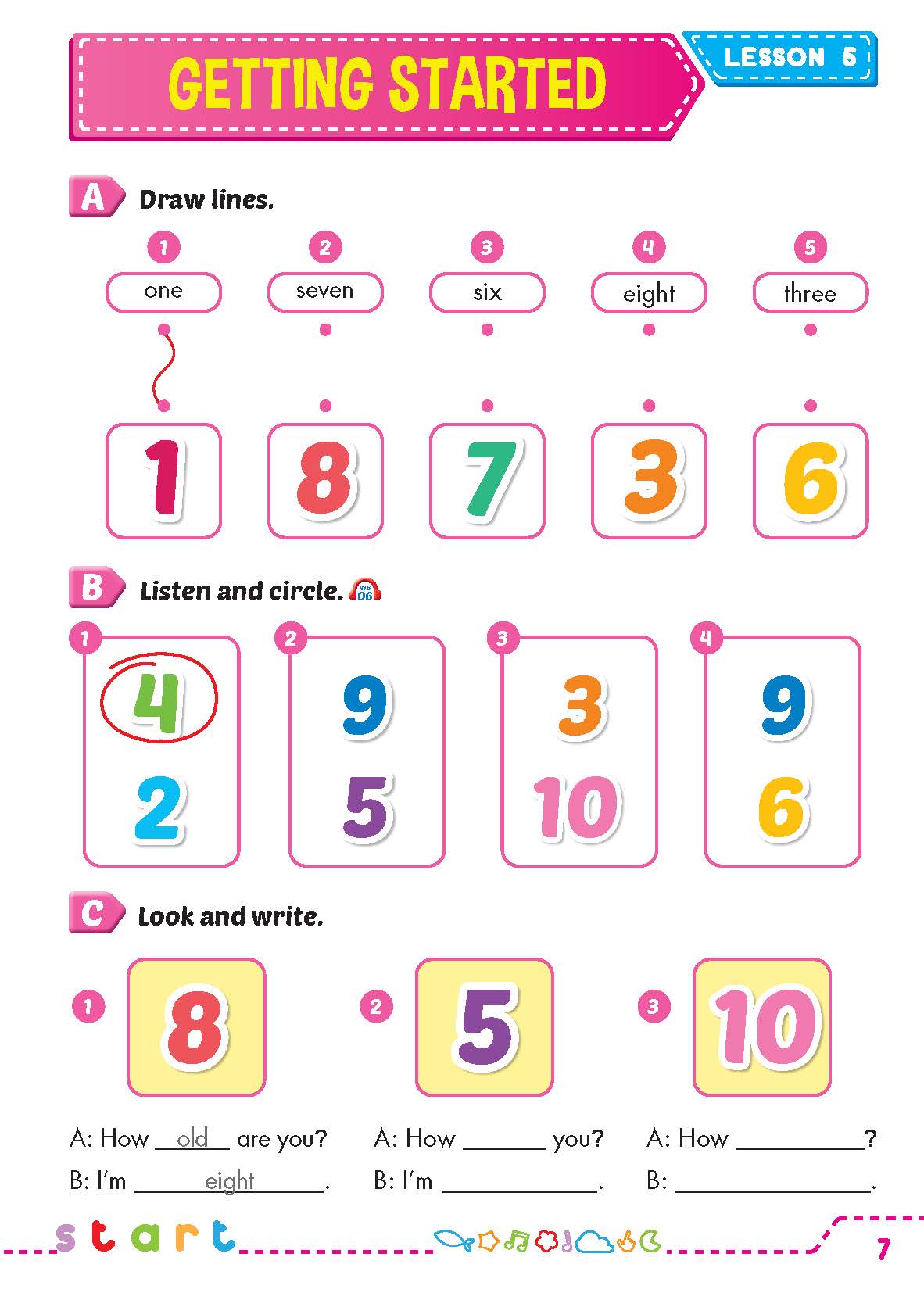 Sách - dtpbooks - Tiếng Anh 3 i-Learn Smart Start Workbook (Sách bài tập)