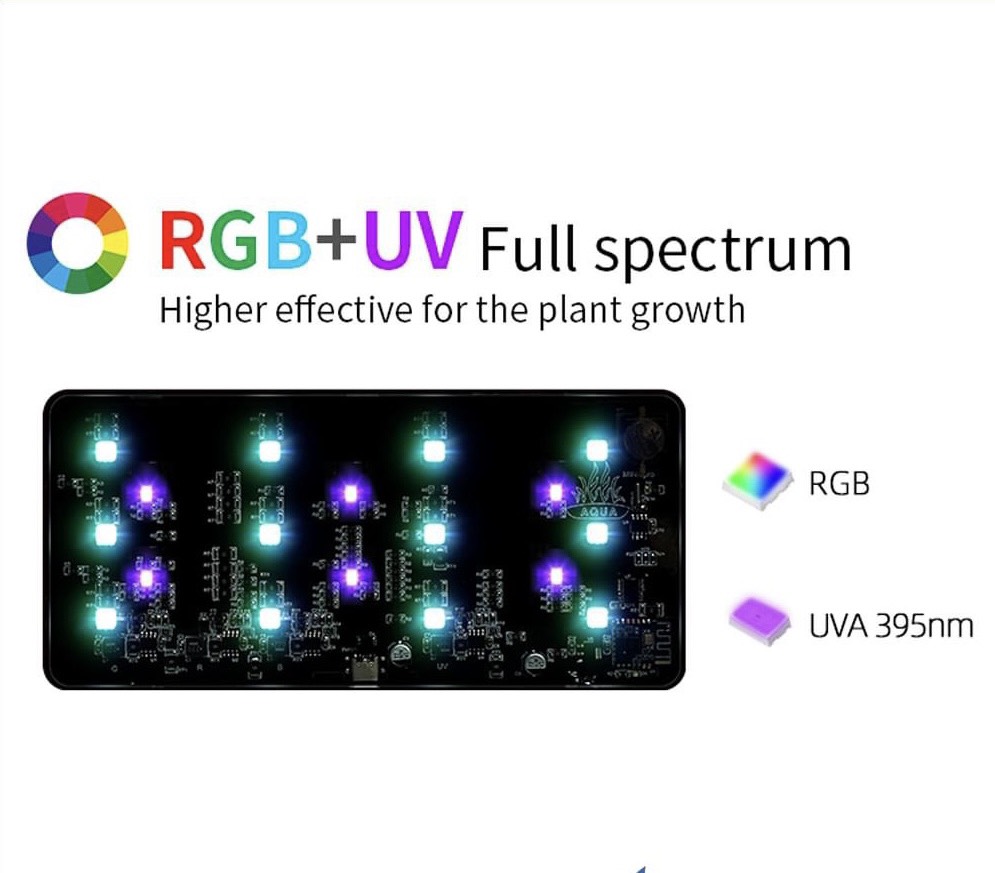 Đèn Week Mini9 Pro RGB+UV