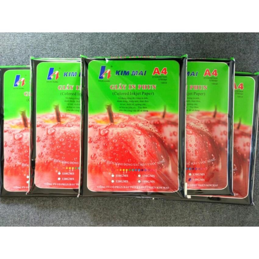 Giấy in ảnh Kim Mai định lượng 115
