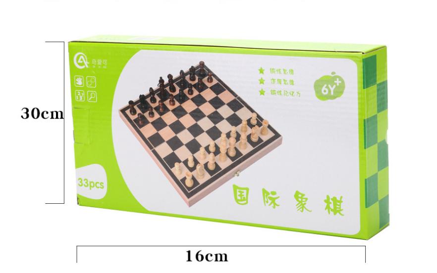 Cờ vua hộp gỗ 29*29cm