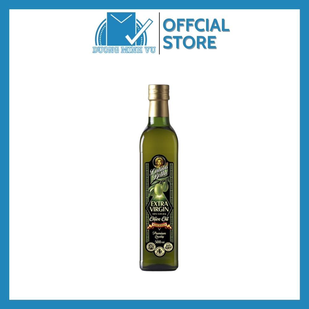 Dầu Ô liu nguyên chất Latino Bella Extra Virgin Olive Oil 500ml