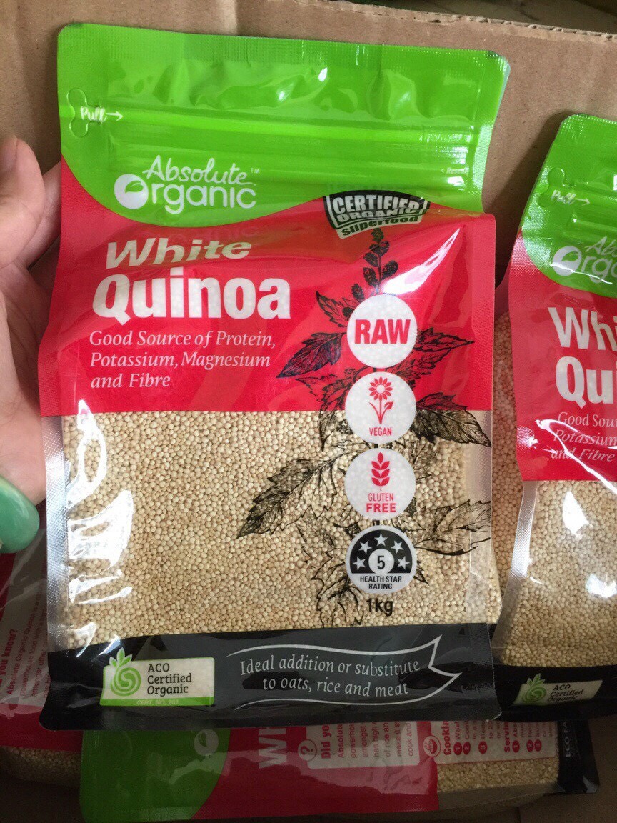 Hạt diêm mạch ÚC (Quinoa) - Gói 1kg
