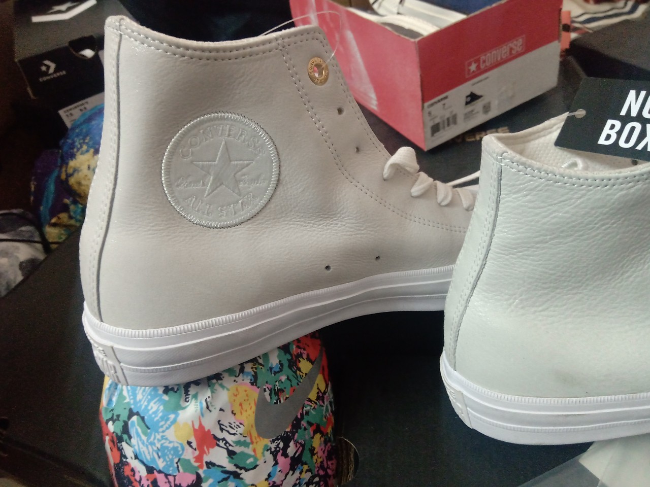 [HCM]Giày converse chuck 2 da trơn