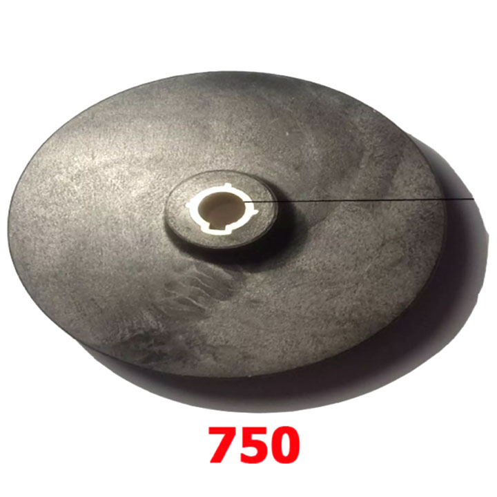 Cánh nước máy bơm 750 chân đồng- innox