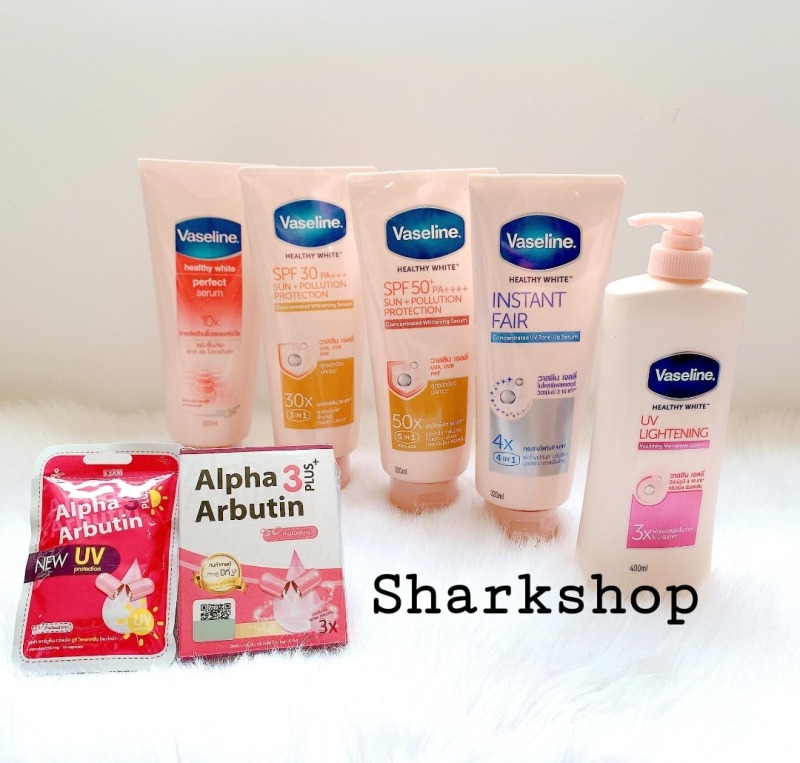 Sữa Dưỡng Thể Vaseline Serum Trắng Da Chống Nắng Đủ Loại 50X-30X-10X-4X-3X Thái lan