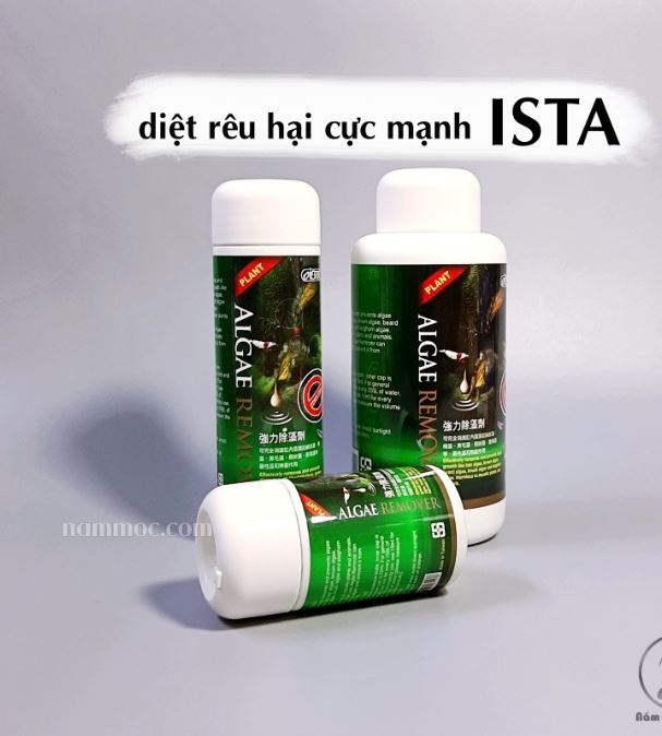 Ista premium algae remover | chế phẩm d.iệt rêu h.ại cho bể thuỷ sinh