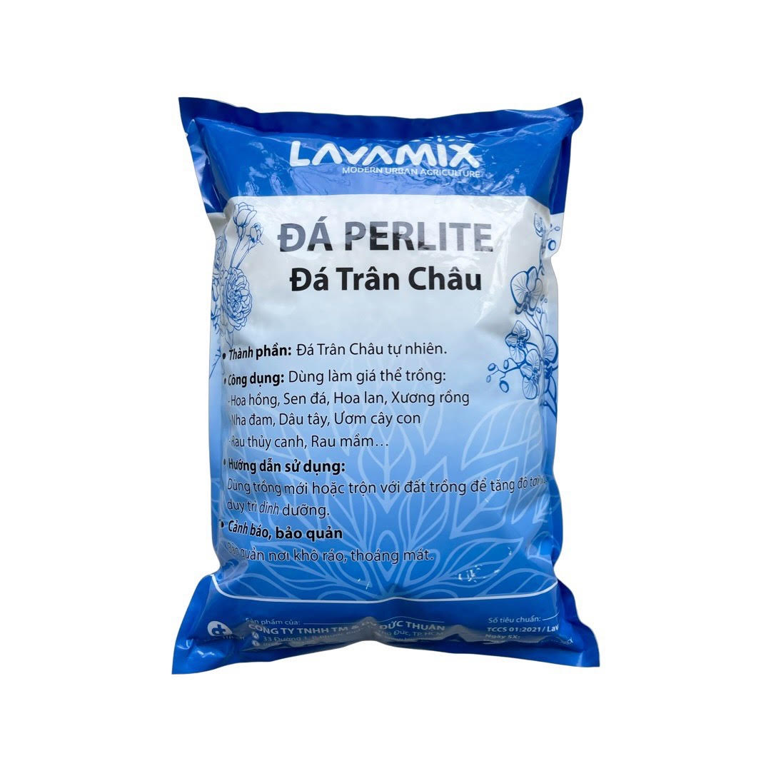 Đá Perlite - Đá Trân Châu Trồng Cây, Trang Trí (5dm)