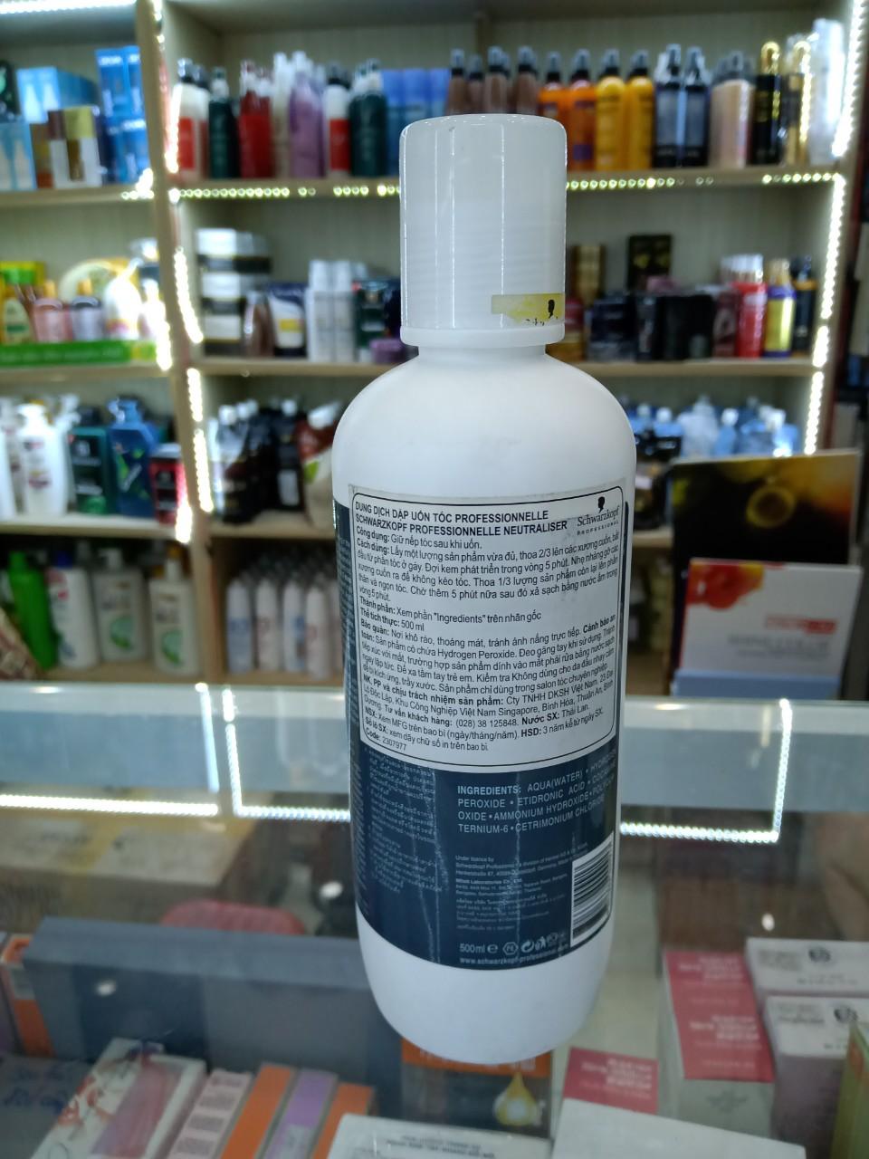 DUNG DỊCH DẬP UỐN  TÓC SCHWARZKOPF 500ml