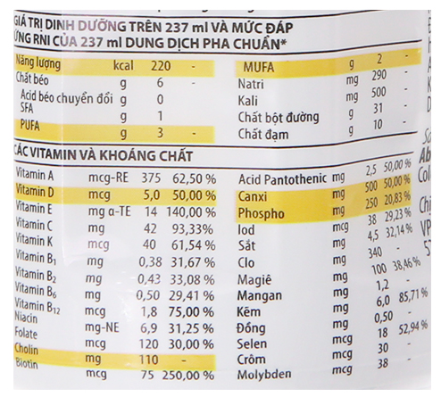 [Date 03/2024] Thùng 24 chai sữa bột pha sẵn Ensure Gold Vigor 237ml