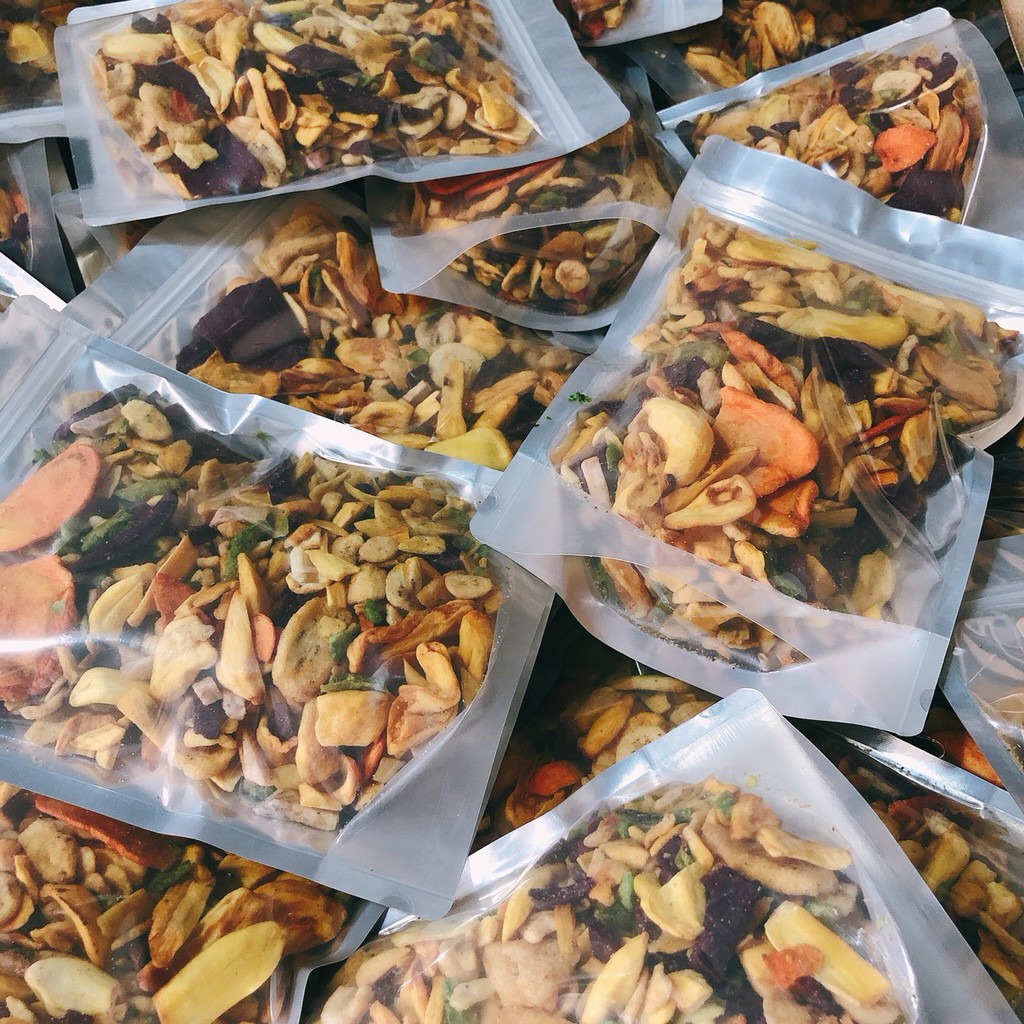 500gr thập cẩm sấy vỡ đủ vị - hàng vụn