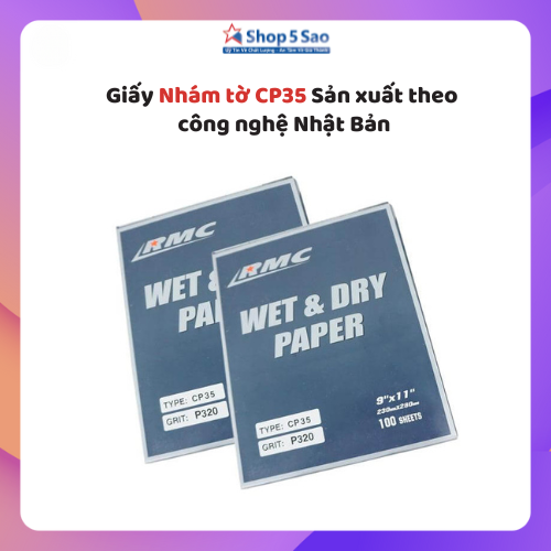 Giấy nhám tờ Nhật RMC CP35