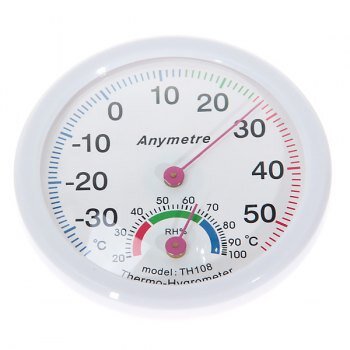 * Nhiệt ẩm kế Anymetre TH108, nhiệt ẩm kế treo tường