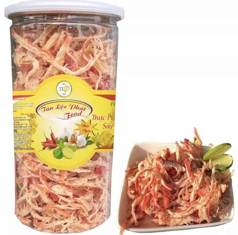 MỰC SỢI HẤP DỪA TÂN LỘC PHÁT - HŨ 200G