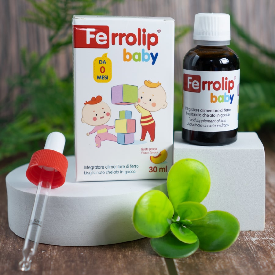 Sắt Hữu Cơ cho bé Ferrolip baby (30ml)