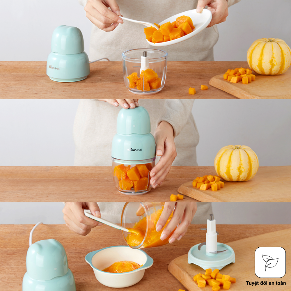 Máy xay thực phẩm mini Bear QSJ-B01P1