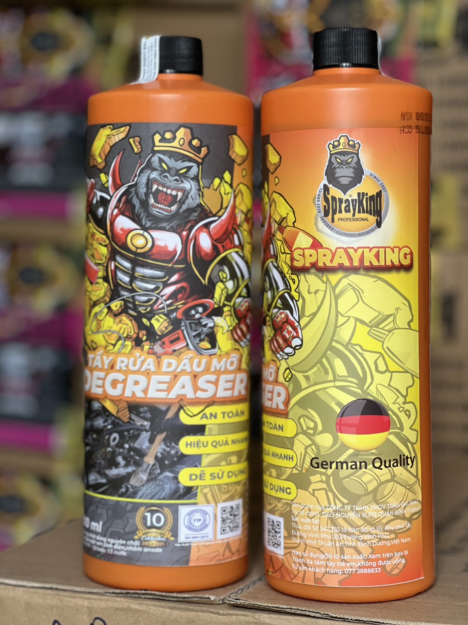 Tẩy Rửa Dầu Mỡ Đa Năng Sprayking Degreaser 900ml