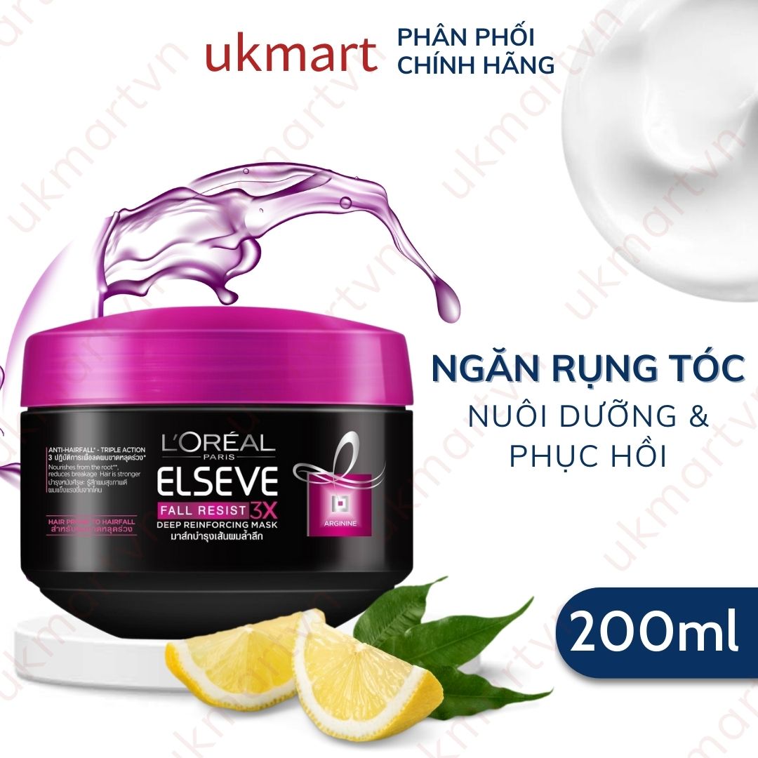 Kem ủ phục hồi tóc L'Oréal Paris Total Repair 5 200ml Mask Total Repair 5