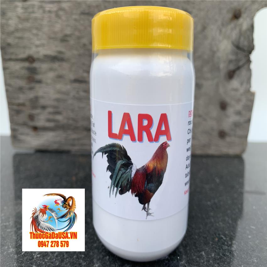 Thuốc nuôi gà đá lara tăng bo, tăng cơ, đạt đỉnh lực cho gà ngày gần thi đấu - 1 hủ 100 viên