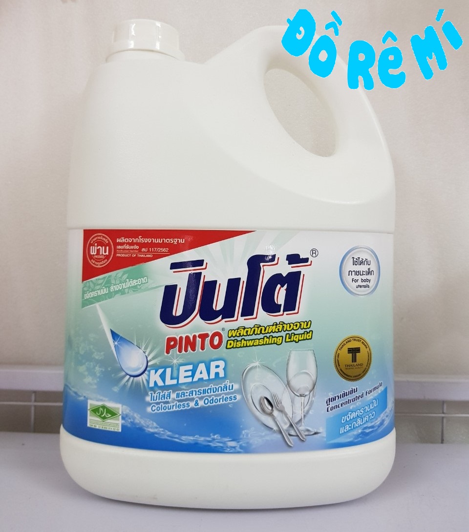 [HCM]Nước rửa chén Pinto Thái 3800ml