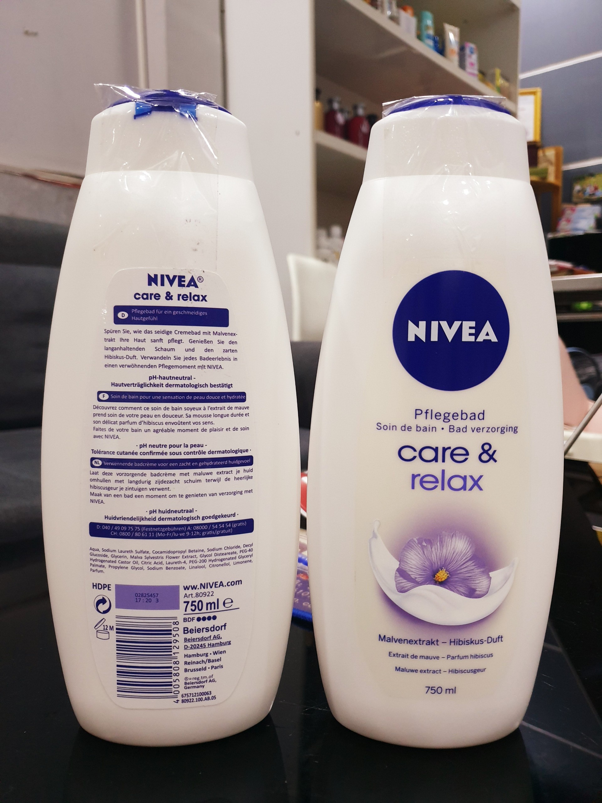 Sữa tắm Nivea 750ml nhập Đức