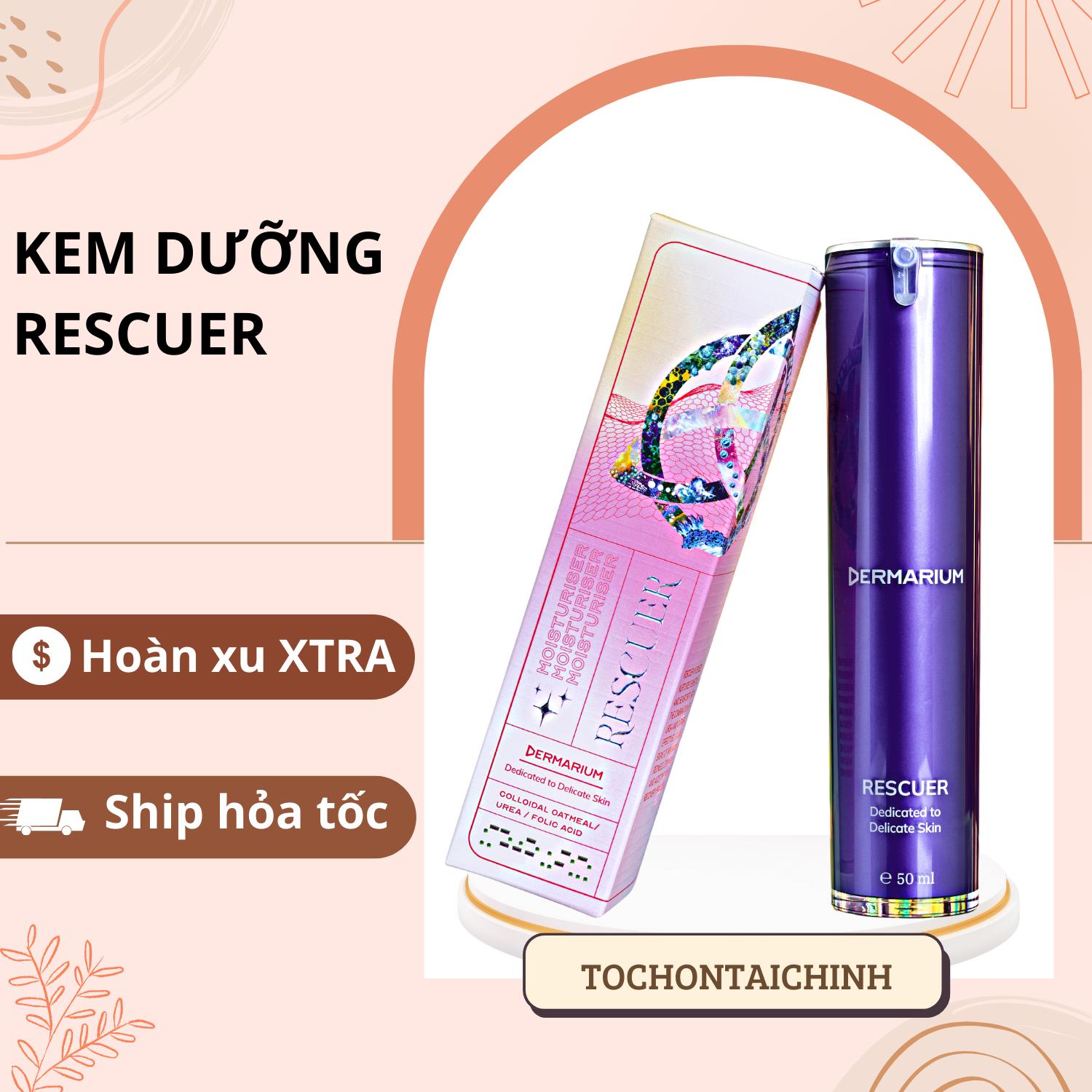 Kem Dưỡng Ẩm Dermarium Phục Hồi, Dịu Da, Giảm Viêm The Rescuer | Lazada.vn