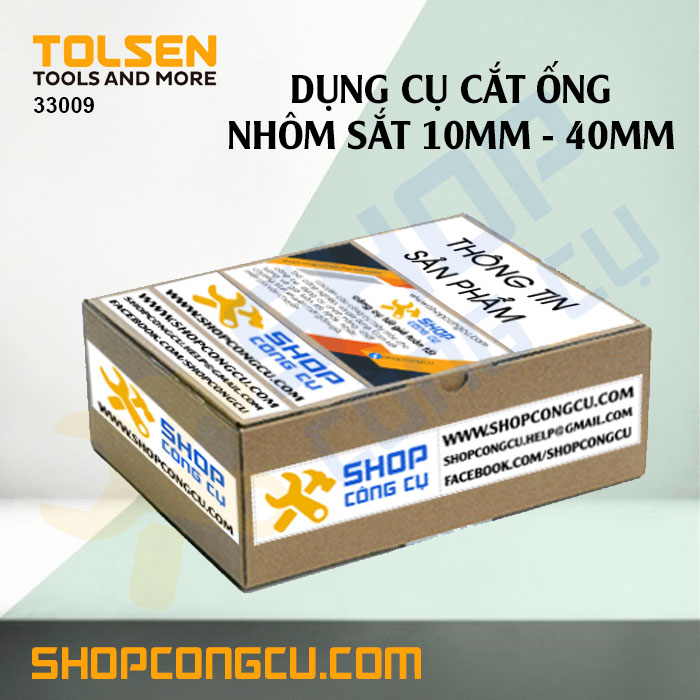 [HCM]Dụng cụ cắt ống 10-40mm Tolsen 33009