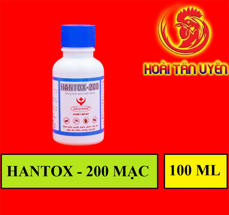 COMBO 2 lọ HANTOX 200 lọ lớn cho thú cưng