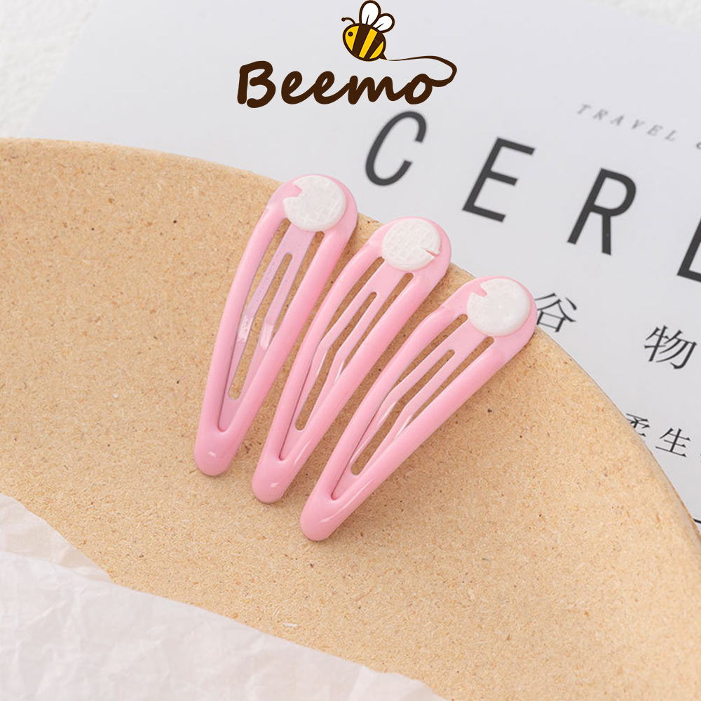 Phôi Kẹp Tóc Handmade, Kẹp Tóc Trơn 5cm