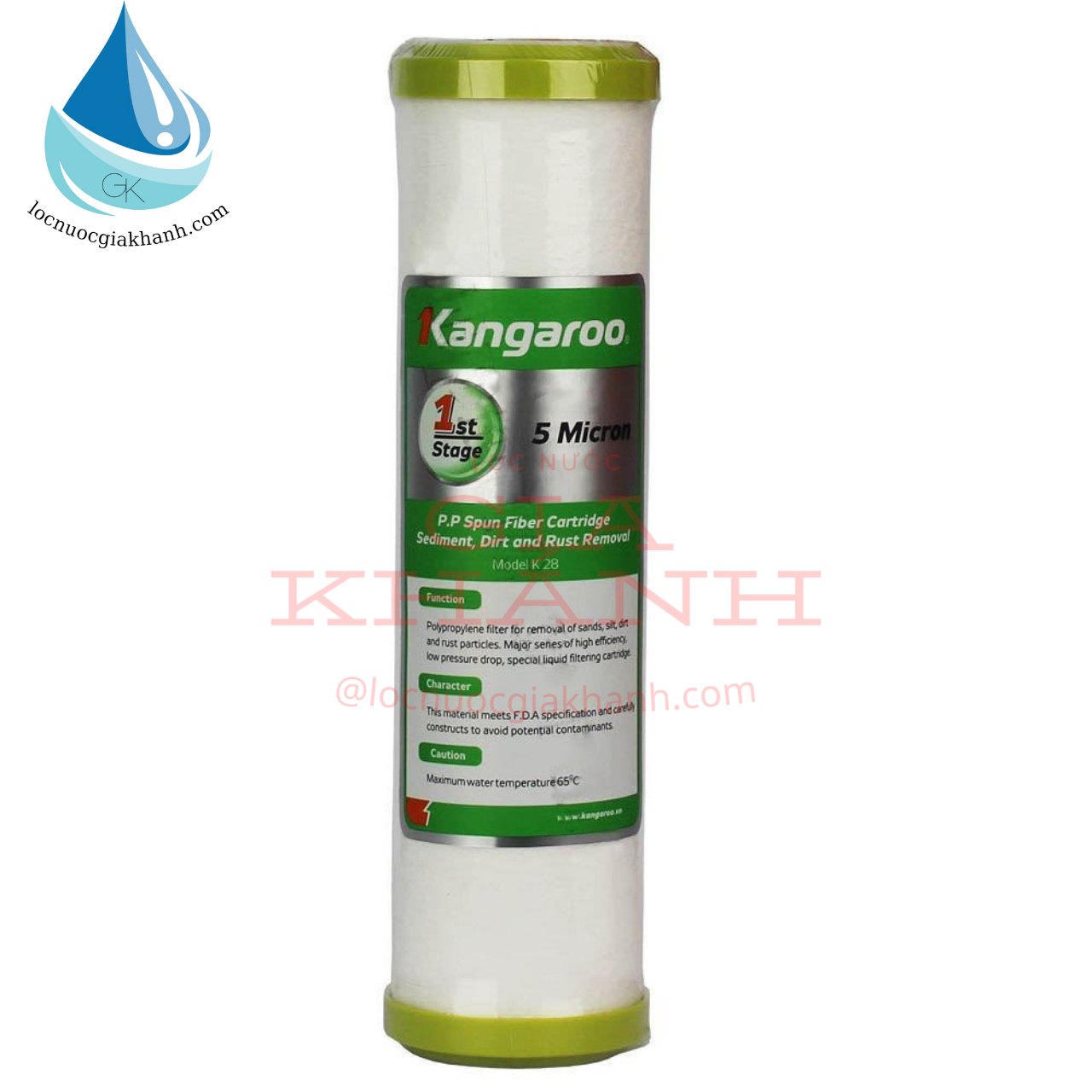 lõi lọc số 1 kangaroo hàng chính hãng.