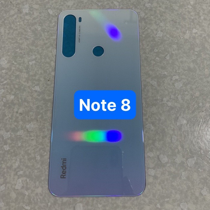 nắp lưng sau(kính lưng)xiaomi note 8 zin