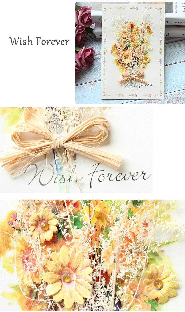 Thiệp hoa Handmade