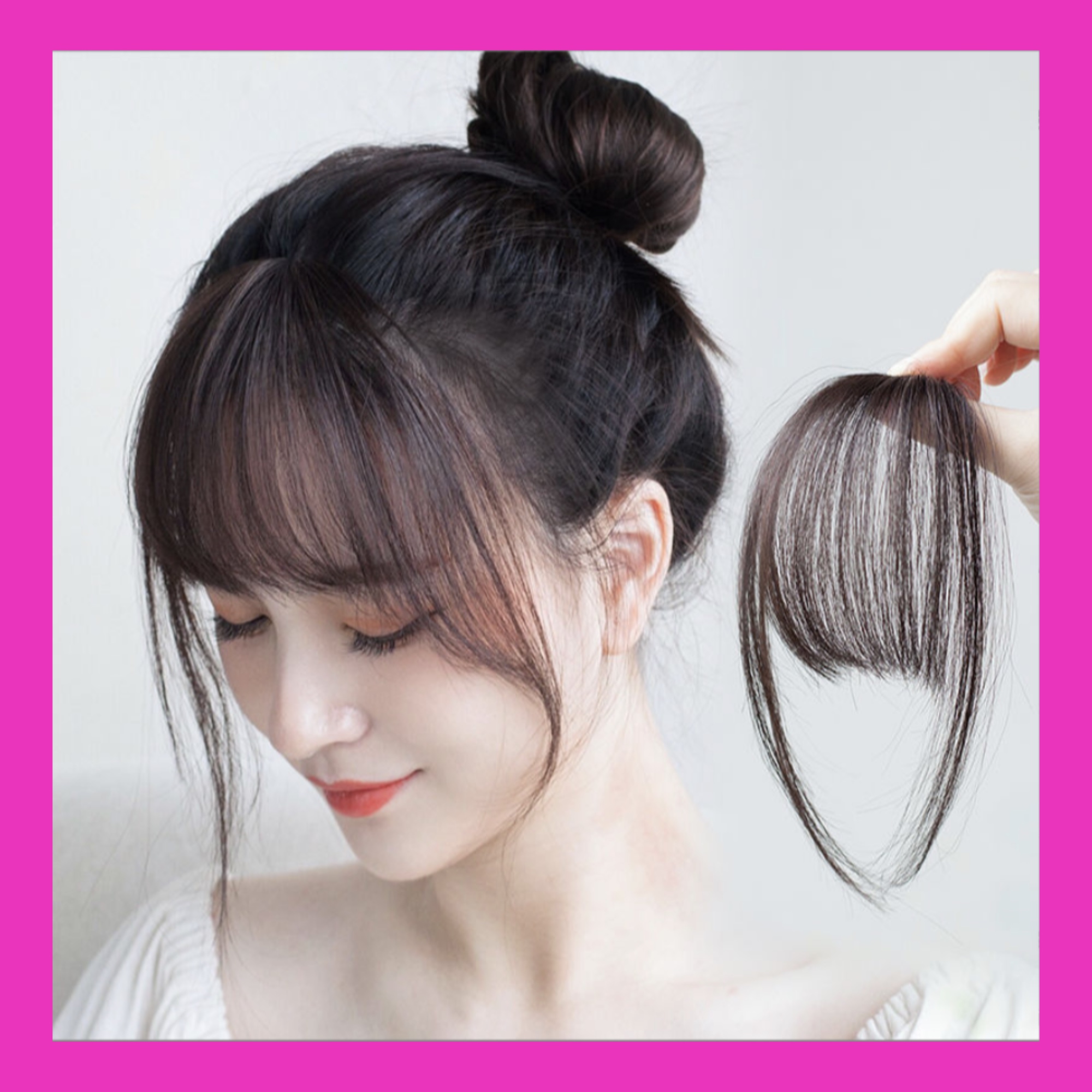 Tóc giả mái thưa siêu dễ thương Hàn Quốc - TÓC MÁI