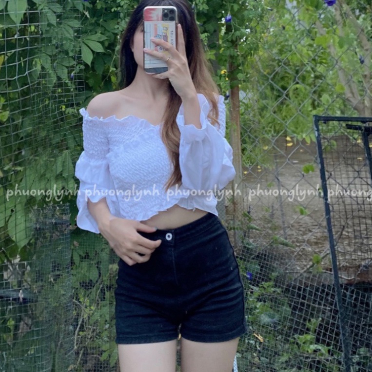 ÁO VOAN NHÚN ĐẮP CHÉO YÊU 2