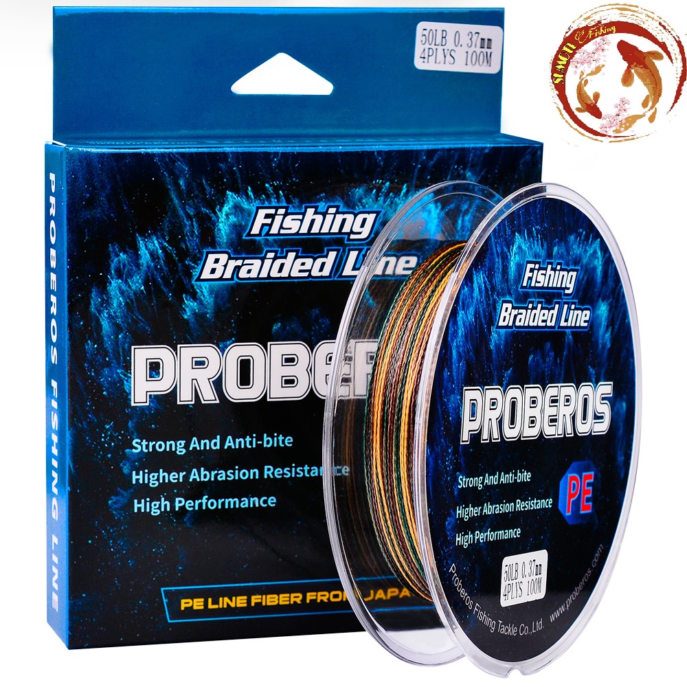 Dây dù câu cá pe proberos japan100m siêu dai - đồ câu dhs dcc03 - chuyên câu lure, lancer, x8,x4,x9,x12, dù câu cá, dù câu cá siêu bền, pe, dây dù câu cá 131,dây dù câu cá sw...