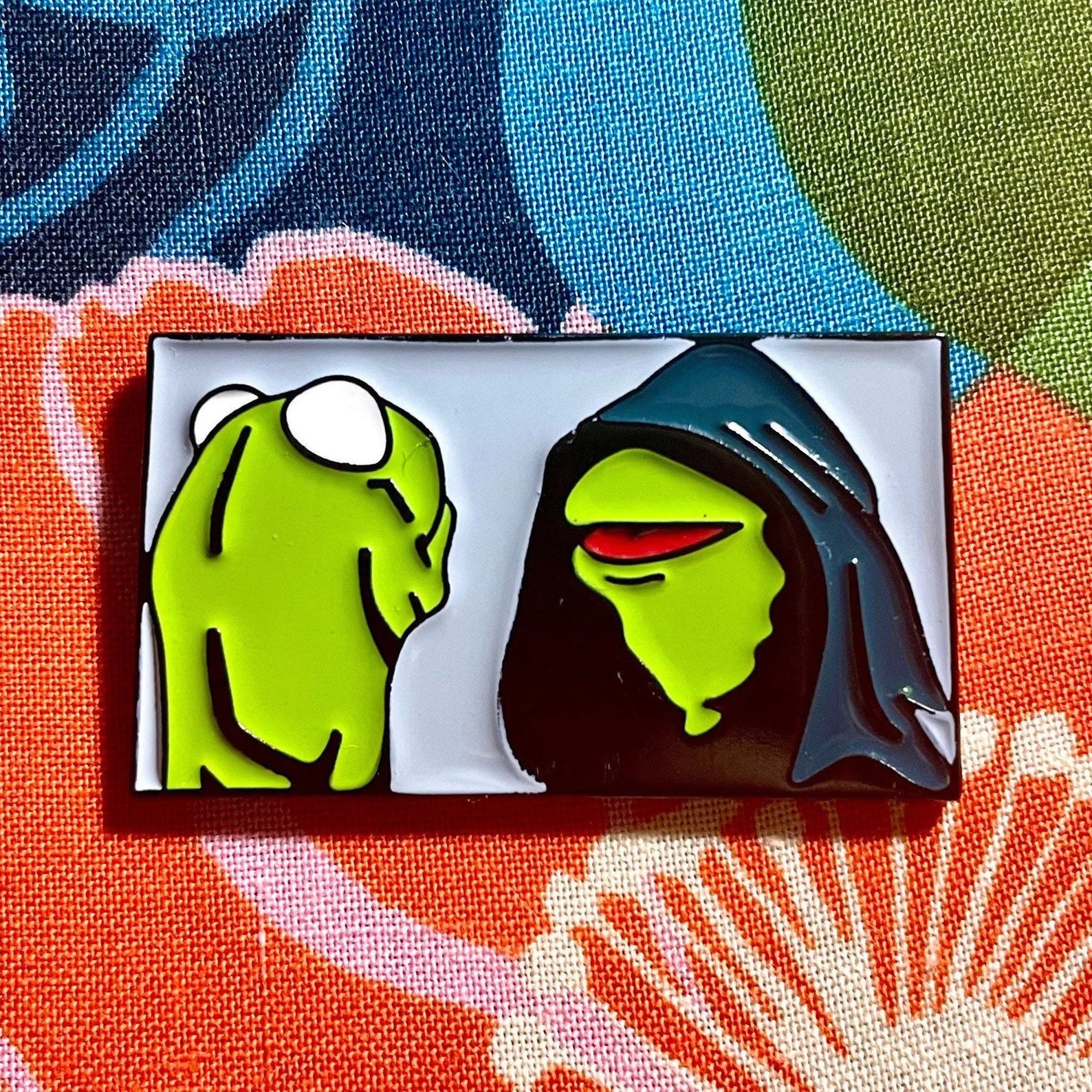 Green frog Enamel Pin Brooch - GC213