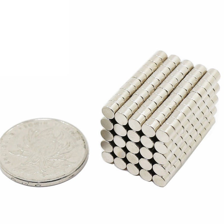 Com bo ( 50 viên nam châm 4x2mm N50), nam châm siêu tiện dụng