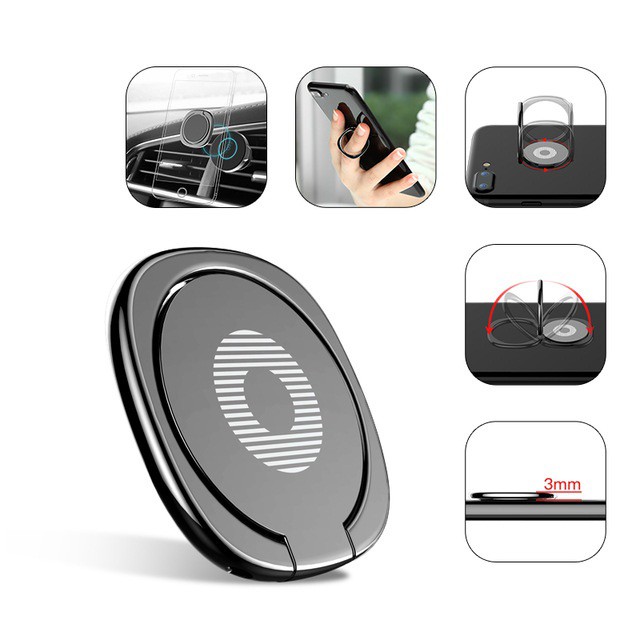 [HCM] Nhẫn iring dán lưng điện thoại dễ dàng sử dụng